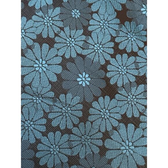 Hi Tie Green Hand Made 100% Silk Men’s Neck Tie - Picture 9 of 9